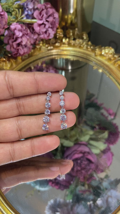 Diamond Strand earrings