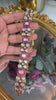 Invisible Ruby Kundan Polki bracelet