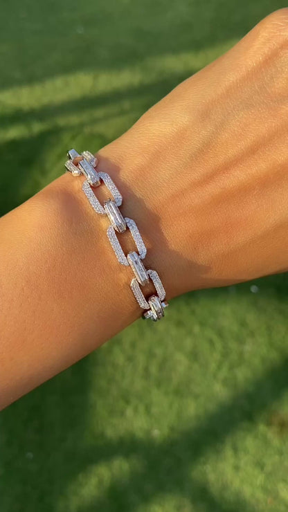 BROAD LINK TENNIS BRACELET