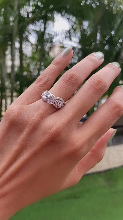 Designer band ring