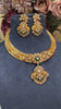 Gold work Polki set
