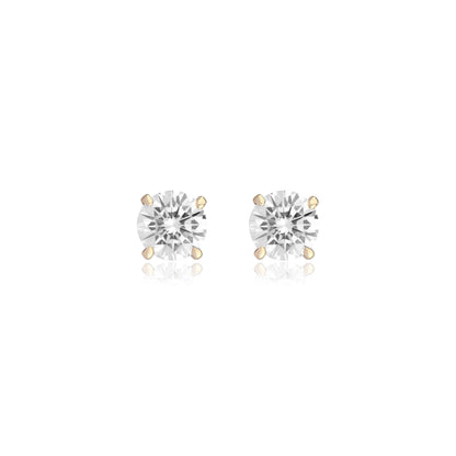 » 1 CT SOLITAIRE EARRINGS (SCREWBACK) ⭐ (100% off)
