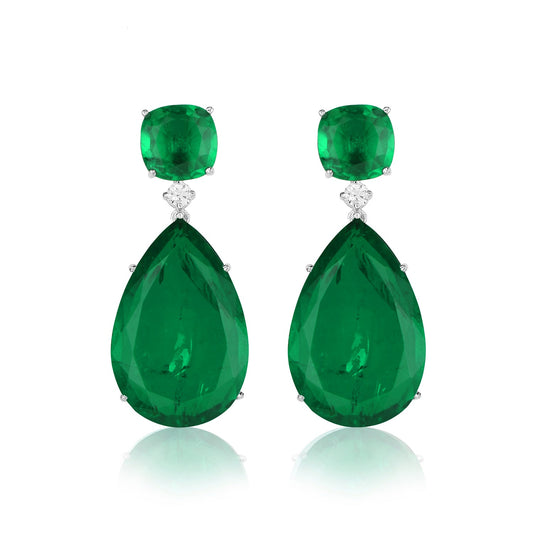 BEST SELLER TEAR DROP DOUBLET EARRING 💚