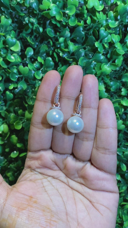 Pearl hoops 🔆
