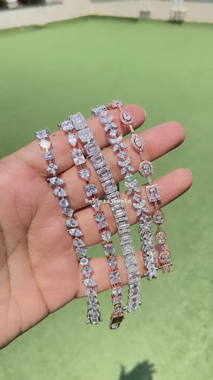 Designer limited edition tennis bracelet