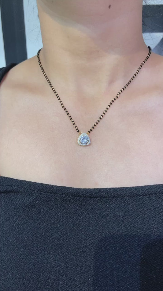 TRIANGLE HALO MANGALSUTRA
