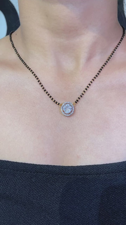 CLUSTER HALO MANGALSUTRA