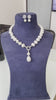 Pearl necklace set with earrings