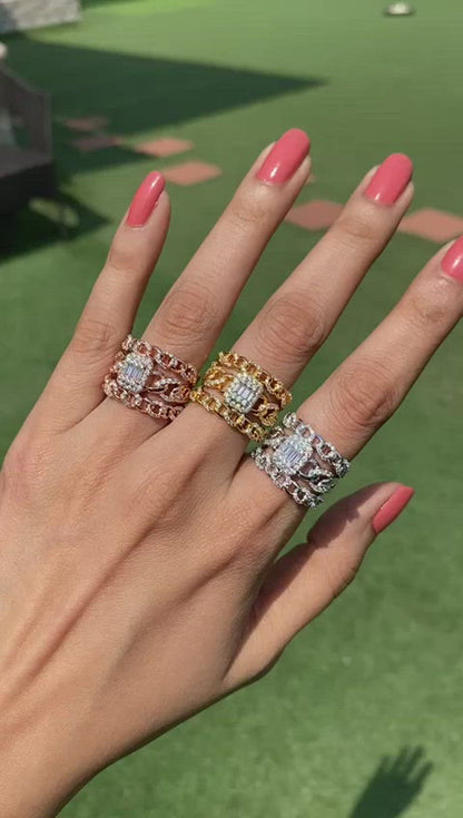 Best seller link chain ring 🩶