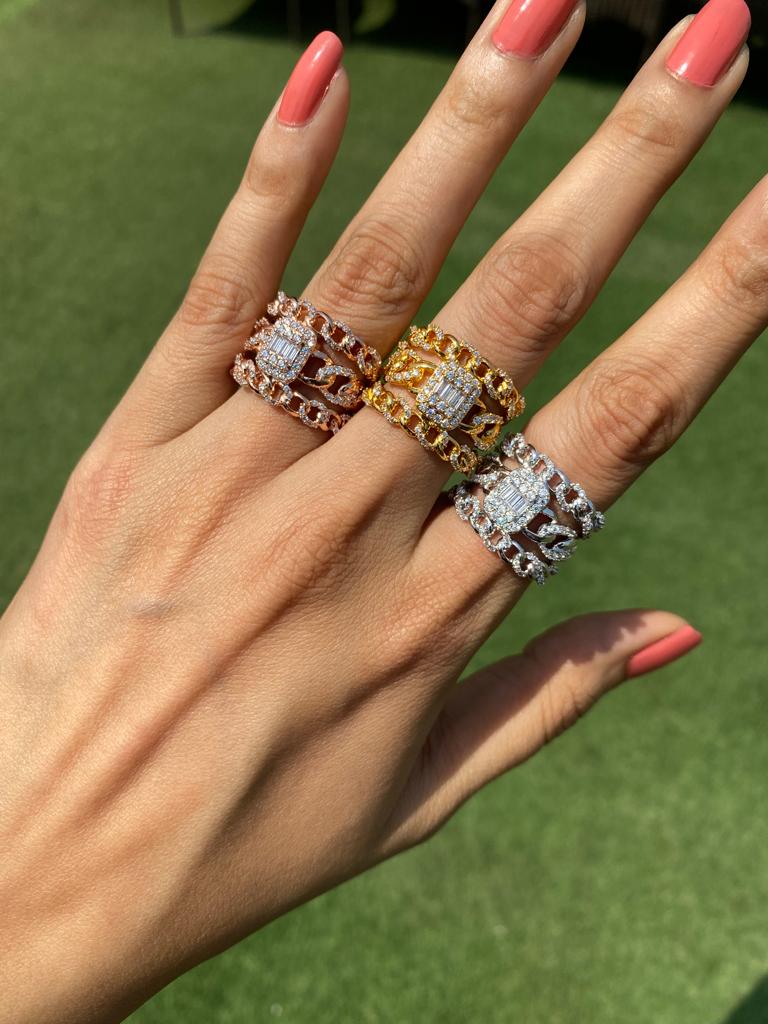 Best seller link chain ring 🩶