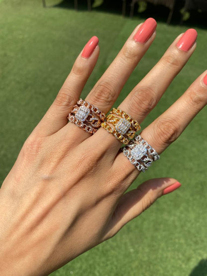 Best seller link chain ring 🩶