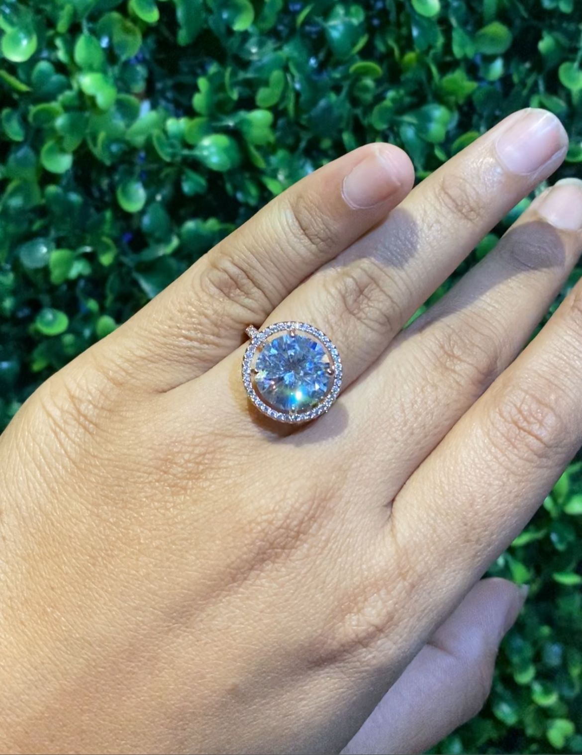 5 ct Halo Ring ❄️