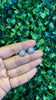 Small pearl flower earrings