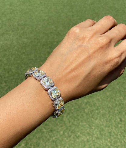 Yellow Citrine Tennis Bracelet 🤌🏻