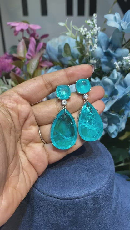 BEST SELLER TEAR DROP DOUBLET EARRING 💚