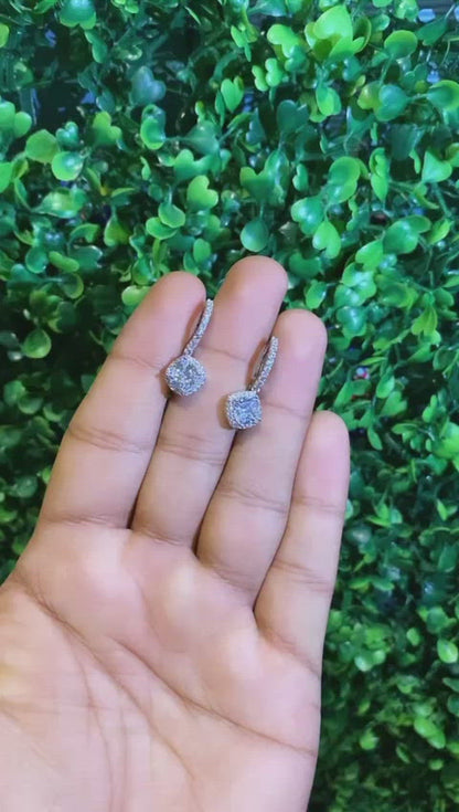 Cushion halo hoops