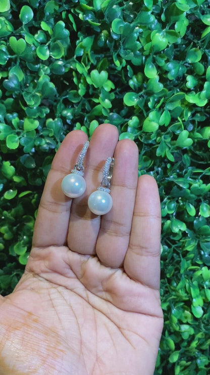 Pearl hoops 🔆