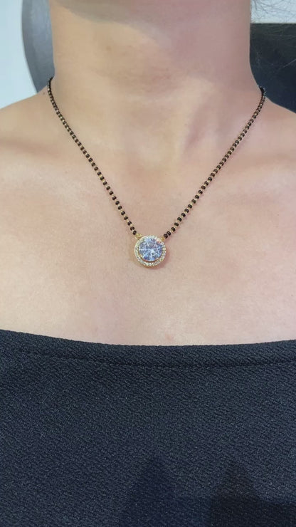 ROUND HALO MANGALSUTRA