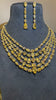Royal yellow citrine necklace set