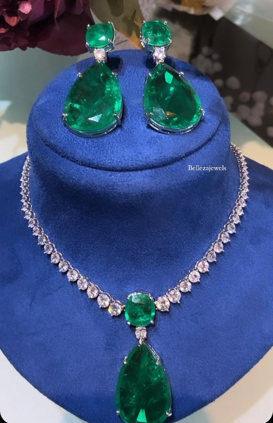 Diamanté liner Doublet set 💚