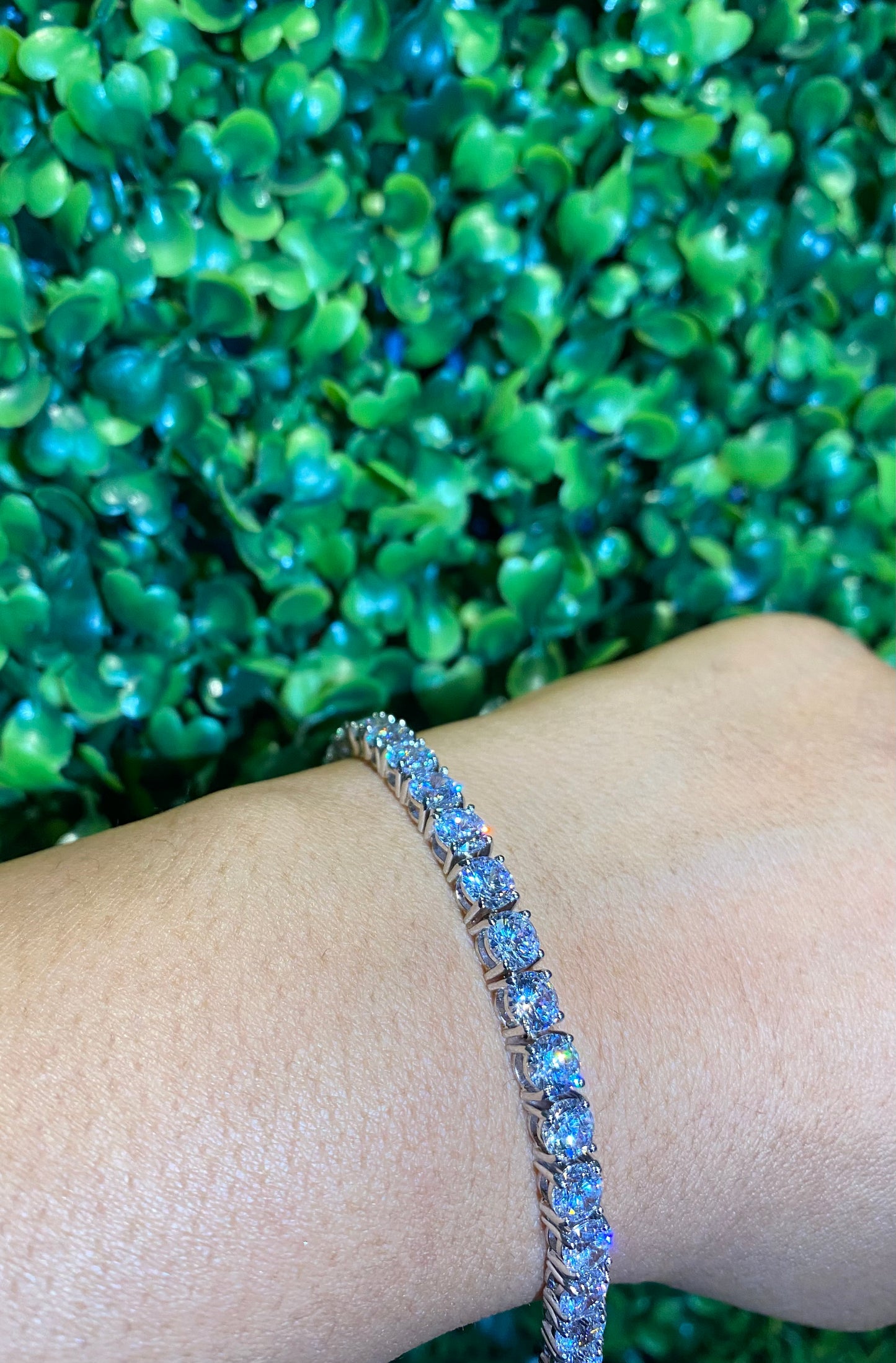 5mm large round (0.35) tennis bracelet ⭐ ADD TO CART AND GET FLAT 20% OFF 🔝