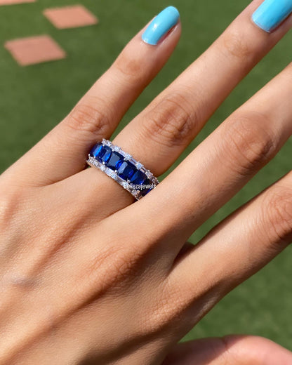 Coloured eternity rings 💍