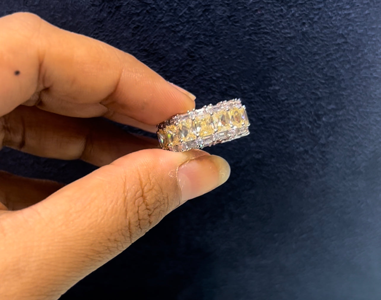 Coloured eternity rings 💍