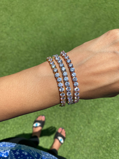 5mm large round (0.35) tennis bracelet ⭐ ADD TO CART AND GET FLAT 20% OFF 🔝