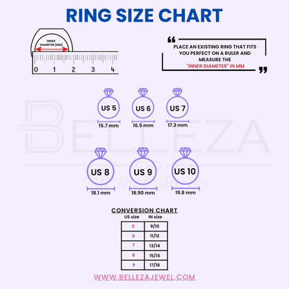 Criss cross band ring