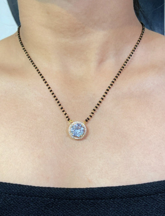 ROUND HALO MANGALSUTRA