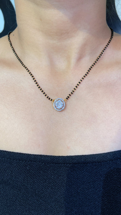 CLUSTER HALO MANGALSUTRA