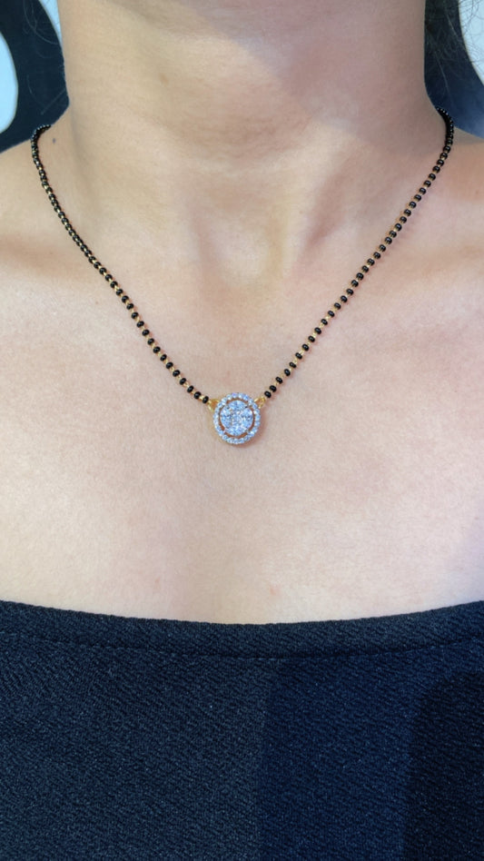 CLUSTER HALO MANGALSUTRA