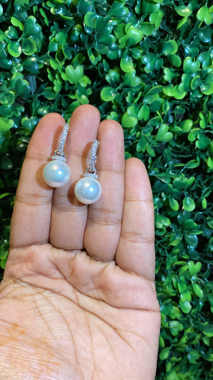 Pearl hoops 🔆