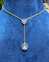 Drop chain necklace
